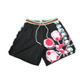 Custom Loose High Waist Breathable Board Shorts Team Color pink Basketball Shorts Uniform Women with Pockets
