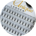 Soft Eyelash Extensions 8d 9d 10d 20d Russian Premade Fans Short Stem 8D D Curl Premade Fan Lashes