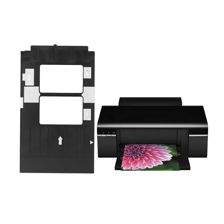 Wholesale Plastic Black Inkjet PVC ID Card Tray for Epson and Canon Printer