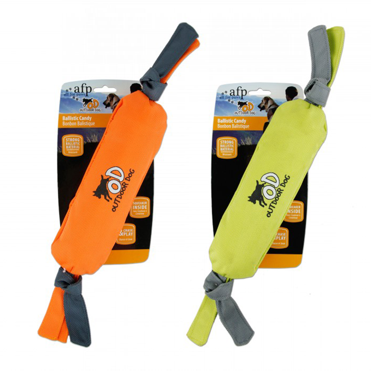 AFP Outdoor Dog Durability Ballistic Tpr Toss Tough Chewing Dog Balls Plush Toys Pet Dog Chew Toys for Puppies Teething
