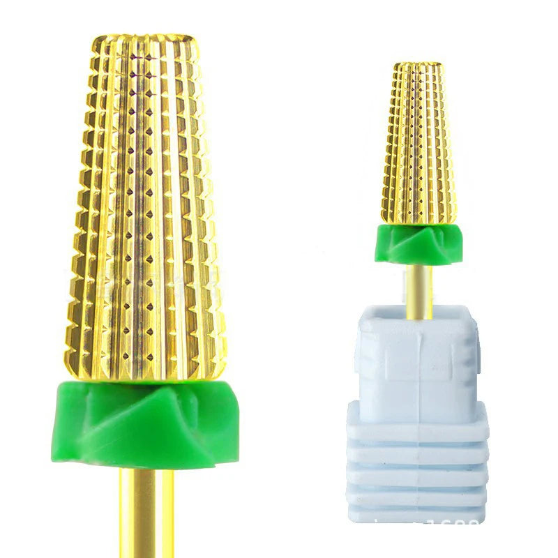 Wholesale Professional 5 in 1 Carbide Nail Drill Bits Remove Hard Gel and Cuticle Nail Supplies