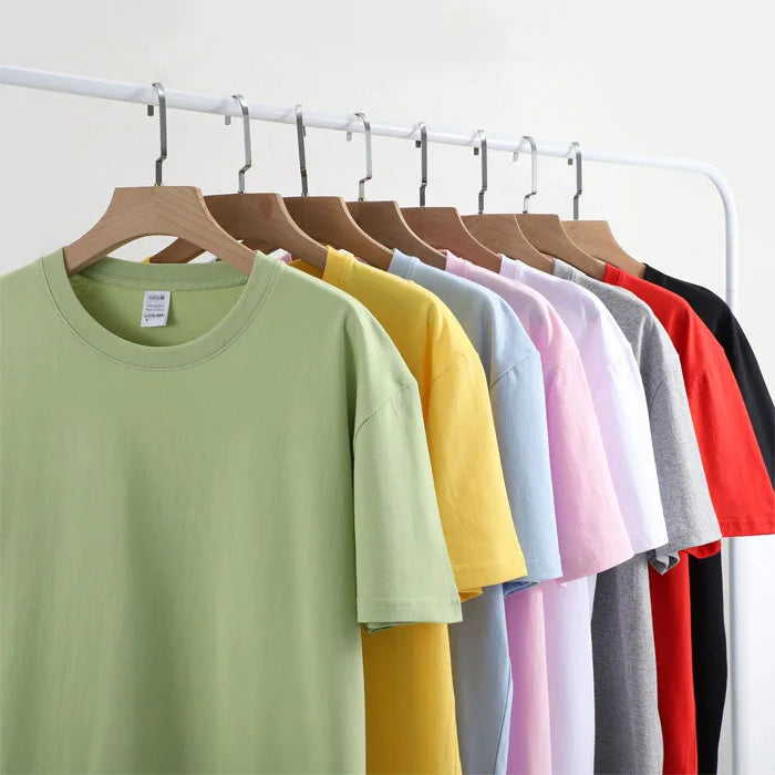 180gsm Top Quality  New Design Tshirt Tee Tshirt Cotton Blank Tshirts