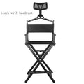 Professional Director Makeup Pool Chair Minimalist Frame Folding Chair Headrest Durable Portable Aluminum Metal for Beach