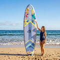 FAST LOCAL FREE SHIPPING Inflatable Paddle Board 33'' Extra Wide Standup Paddle Board Ultra Stable Paddle Surf Board