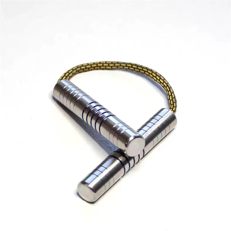 GR5 Titanium Edc Chinese Kung Fu Prybar for Outdoor Survival Protection