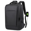 Wholesale OEM Factory Waterproof Leather 15.6 Inch Men's School Student Casual Sport Travel Business USB Laptop Bag Backpacks