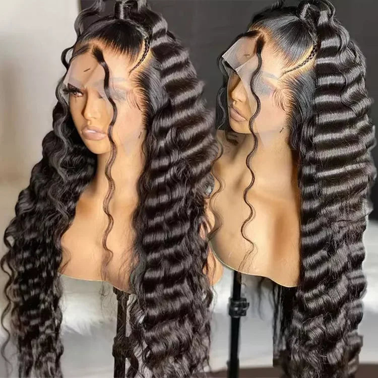 13X4 13X6 Brazilian Hair HD Lace Front Wigs for Black Women Straight Style HD Lace Closure Human Hair Wig Lace Frontal Vendors