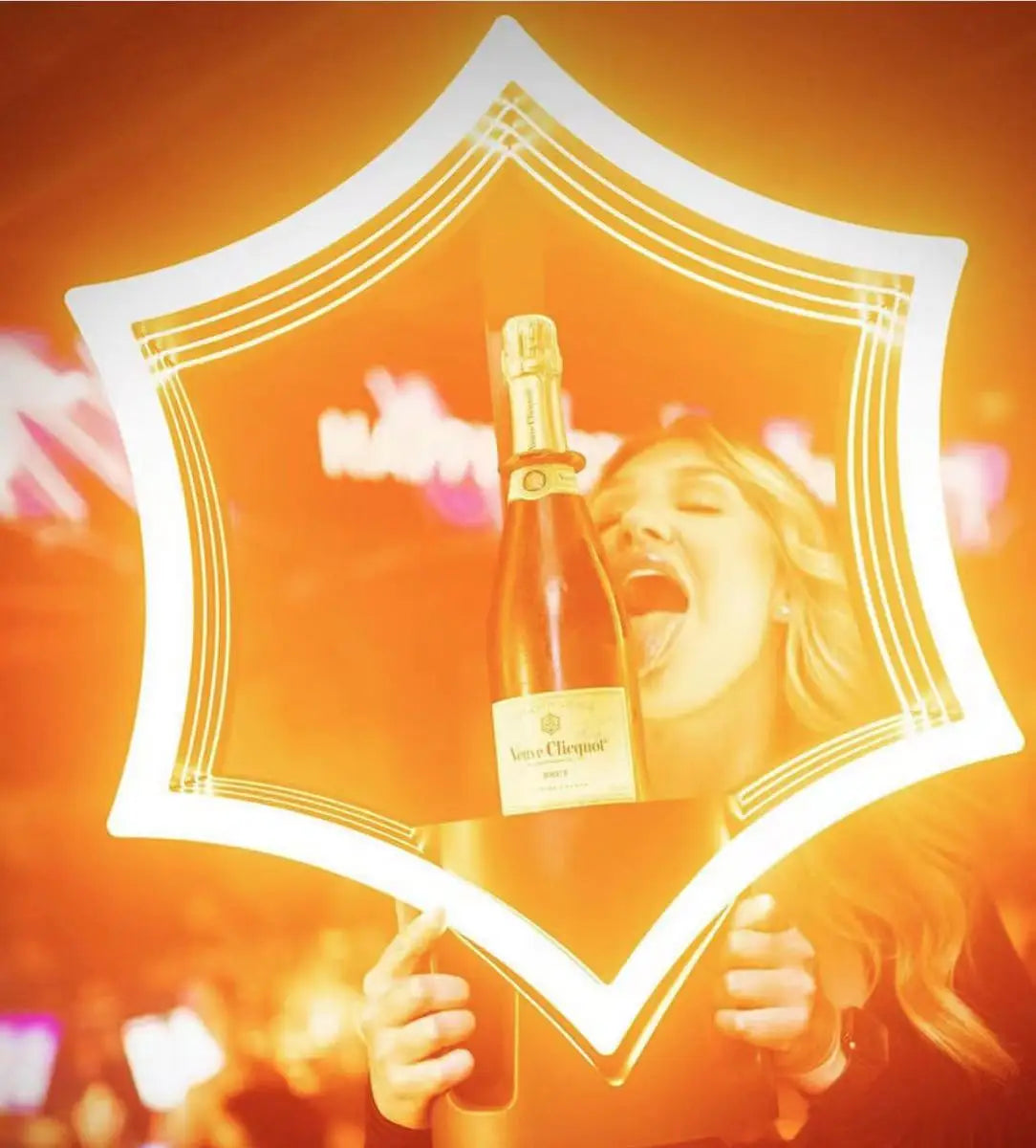 Champagne Bottle Presenter VIP Bottle Display for Nightclub