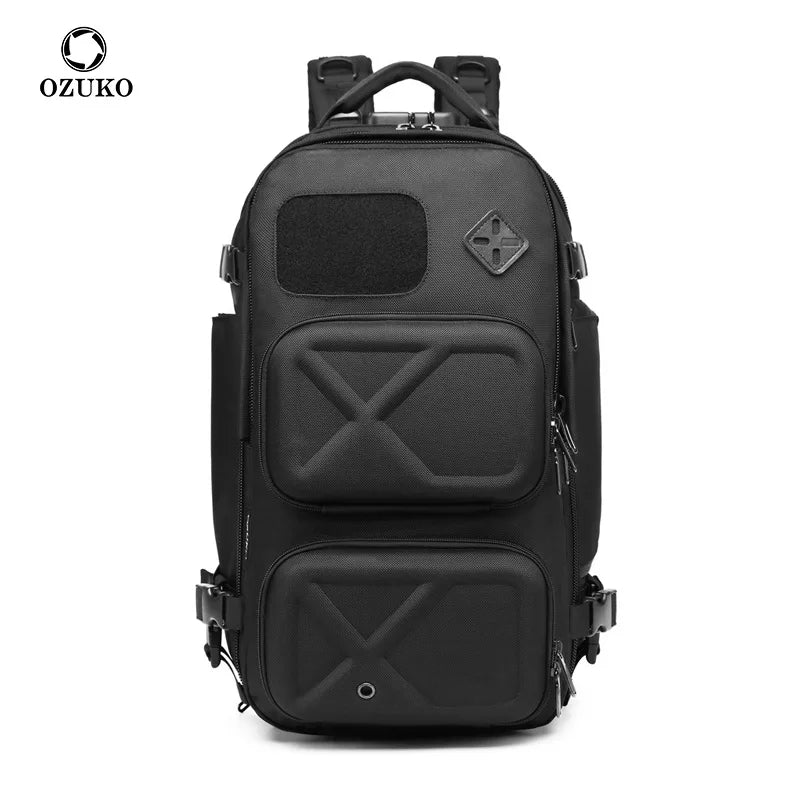 Ozuko D9309 Trendy Backpack Purse for Teens 40L Toileteries Ps5 Travel Bag Large Sports Custom Duffle Bag