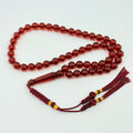 Muslim Pilgrimage Bead Resin 10mm 51pcs Muslim Prayer Beads Tashi Bihamis Baha Bracelet Pool Imam Kaaba Beverage Rosary