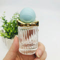 30ml Luxury Custom Perfume Bottle clear Perfume Bottle Glass Perfume Bottles with Gold Top
