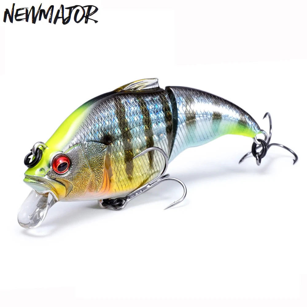 NEWMAJOR 71mm 9.7g Jointed Fishing Lure Fishing Lures Vib Bait for Fishing Artificial LURE