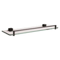 Modern Style Copper Bathroom Glass Shelf for Hotel and Home Decoration