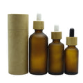 Essential Oil Glass Bottles Dropper Custom Cosmetic 15ml 30ml 50ml 100ml Amber Glass Dropper Bottle Box Packaging