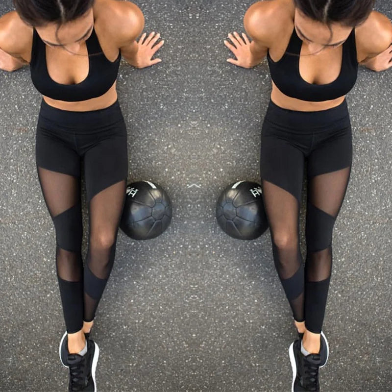 Gym Wear New Wholesale Mesh Quick Dry Cycling Pant Woman Fitness Yoga Pants Leggings