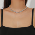 NORDVEST 1 Yard Brass Bling Rhinestone Tassel Fringe Trim Chain Wedding Necklace Clothing DIY Decoration Silver/14k Gold/Rose
