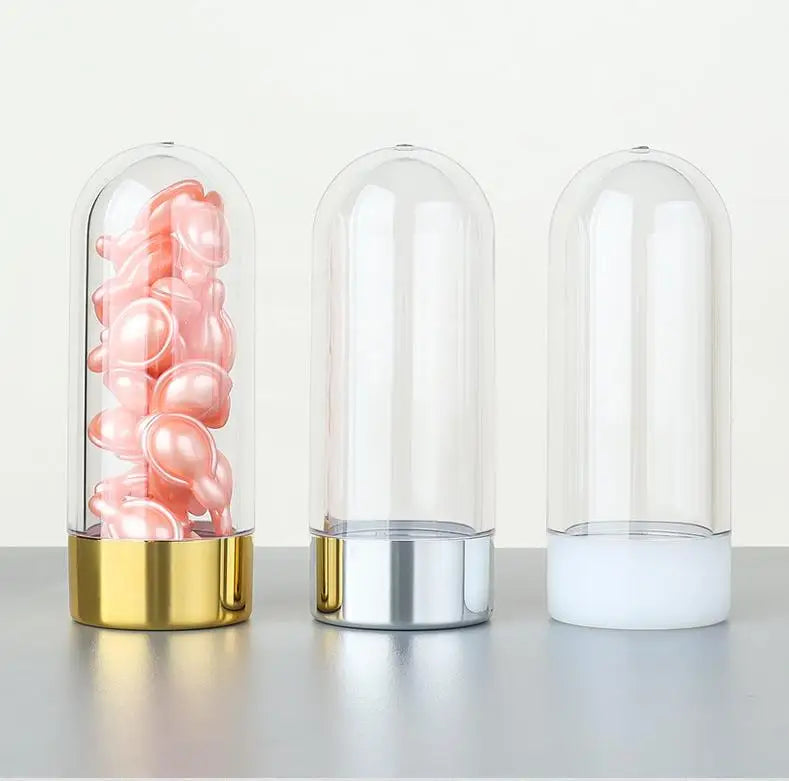 New 60ml Empty Plastic Medicine Bottle Pet Jar 60cc Capsule Bottle
