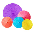 Wholesale 2025 Blue Paper Umbrellas Popular New Wedding Use Control Manual