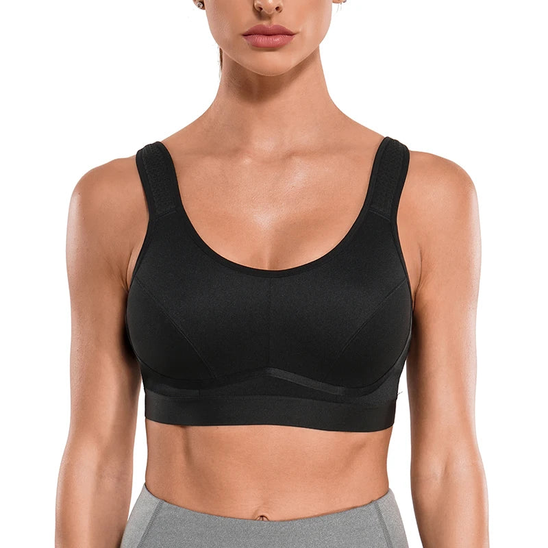 Yoga Bra Top Fitness Women Sujetador Deportivo Sin Costuras Full Cup High Impact Sports Bra