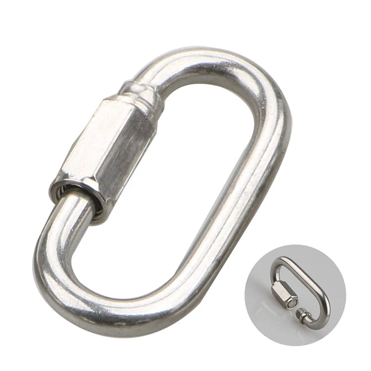 Wholesale 304/316 Stainless Steel Quick Link Chain Connector for Outdoor Sports Hammocks for Mining Heavy Industry Applications