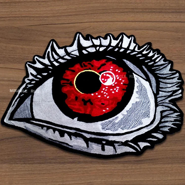 Custom Commercial Die Cut Logo Rugs Anime Shape Rug Design Carpet Modern Logo CD Mat