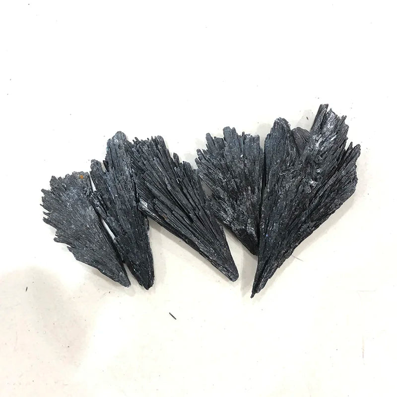 Natural Spiritual Raw Healing Crystals Rough High Energy Black Kyanite Gemstone
