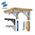 Manufacturer Support Custom Wall Mount Angle Brace Heavy Duty Floating Shelf Metal Bracket Folding Adjustable Furniture Bracket