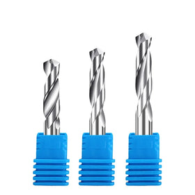 Jinchuan OEM/ODM Customizable Solid Carbide 2-Flute Twist Drill Bit Tin/AlTin Coated Tungsten Steel for Aluminum Alloy Drilling