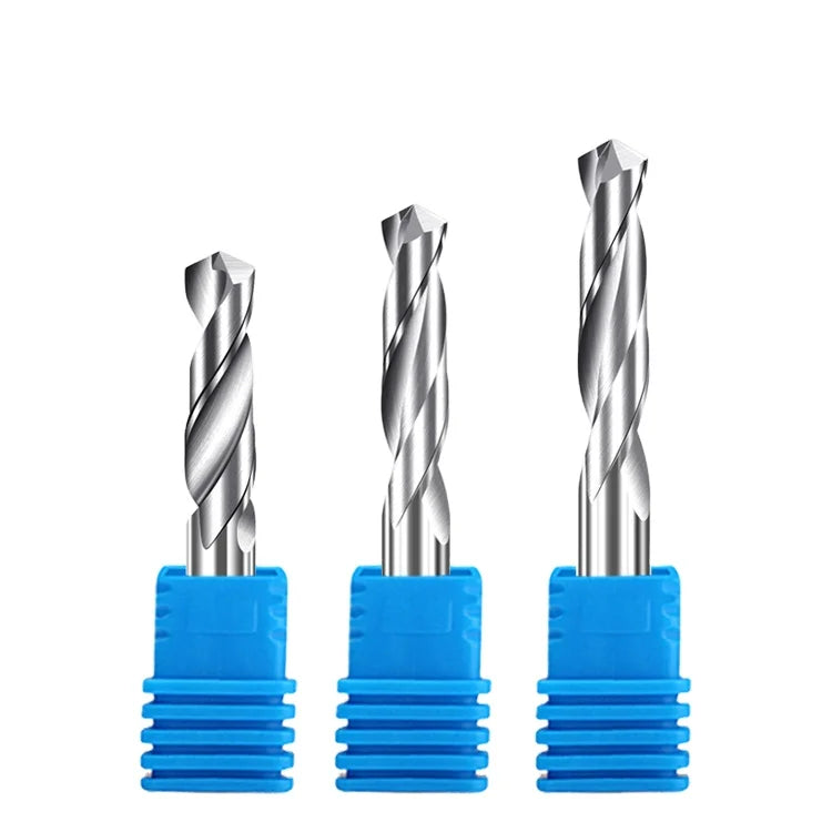Jinchuan OEM/ODM Customizable Solid Carbide 2-Flute Twist Drill Bit Tin/AlTin Coated Tungsten Steel for Aluminum Alloy Drilling