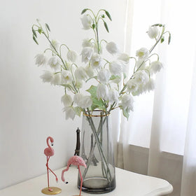 Y-H015 Ins Silk Lily of the Valley Blush Bell Muguet Flower Decorative Artificial Flowers for Wedding Home Decoration