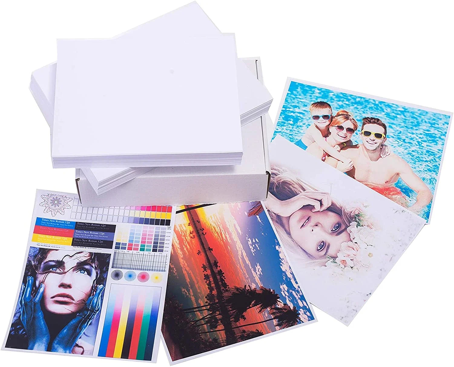 115g 50pcs Per Pack Glossy Photo Paper High Glossy Photo Paper Adhesive Photographic Paper