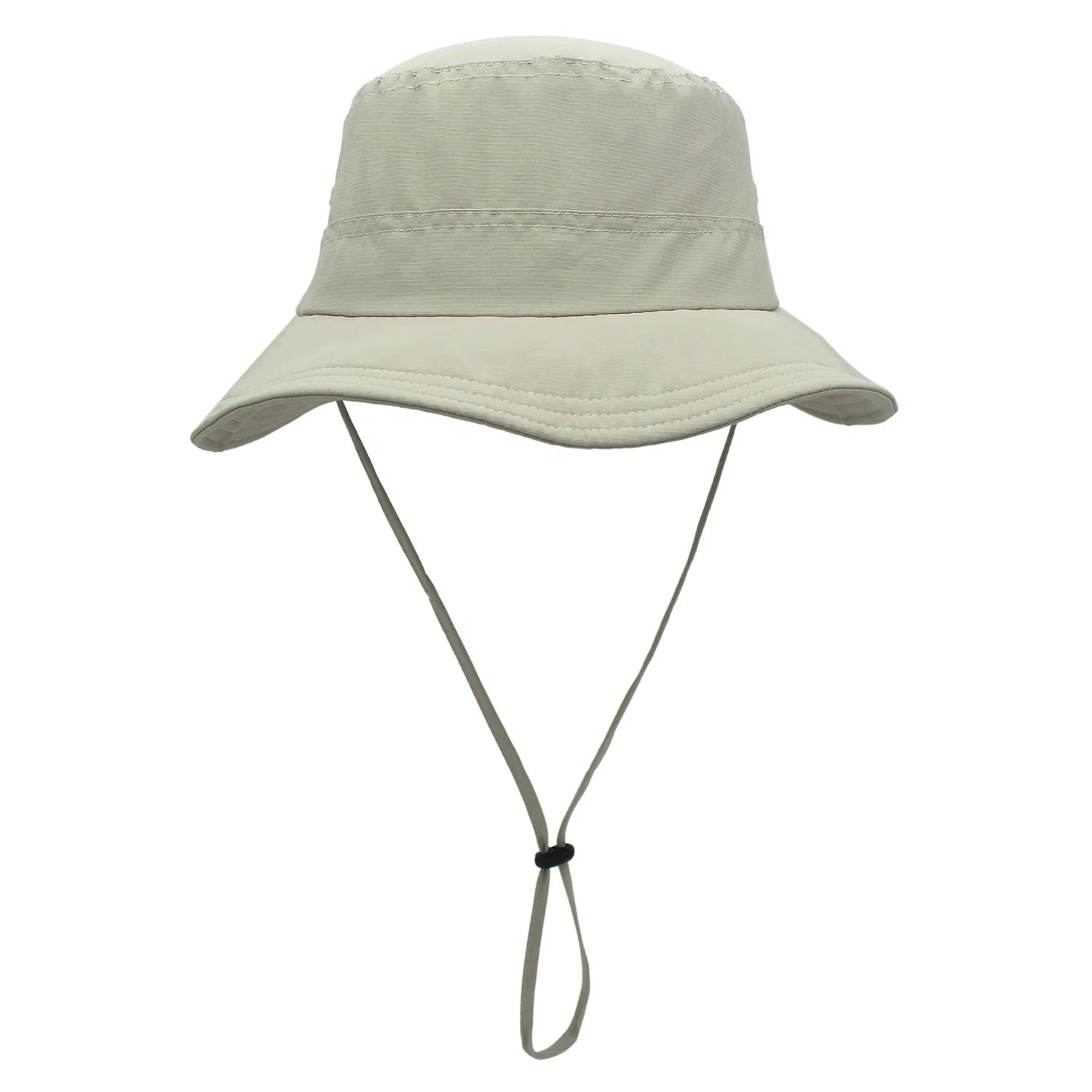 Wholesale 100% Cotton Boonie Fishing Bucket Men Safari Summer String Hat Cap