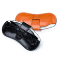 Luxury Genuine Leather Glasses Bag Portable Glasses case Retro Sunglasses Storage Bag for Men and Women
