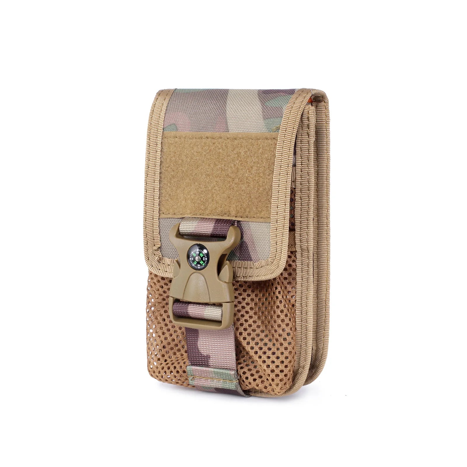 Unisex Tactical EDC Pouch Logo Nylon Molle Utility Waist Pack Organizer Waterproof Smartphone Tool Phone Holder Belt Pattern