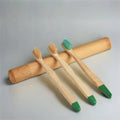 2024 Best Selling Eco-Friendly Reusable Biodegradable Bamboo Toothbrush Custom Logo Soft Bristles for Home Travel for Hotels