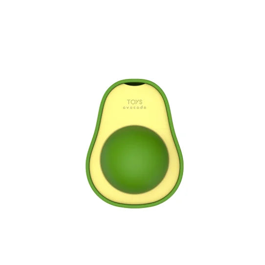 New Listing Eco-Friendly Modern Cat Toys Rotatable Avocado Shape Catnip Ball