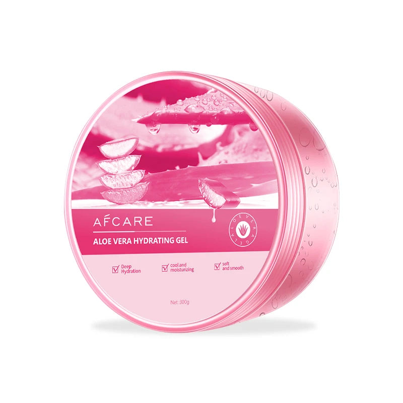 Organic Skincare Aloe Vera Gel Face Moisturizing Antioxidant Soothing Anti-Wrinkle Lightening Herbal Amino Acid Vitamin E