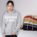 YinQu Winter Best Sellers Custom Logo Print Embroidered 280g  Loose Unisex Oversized Hoodies Plus Size Men's Hoodies