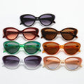 2023 Simple Style New Progressive Stylish Colorful TR90 Flexible UV400 Polarized Lenses Cat Eye Frame Sunglasses