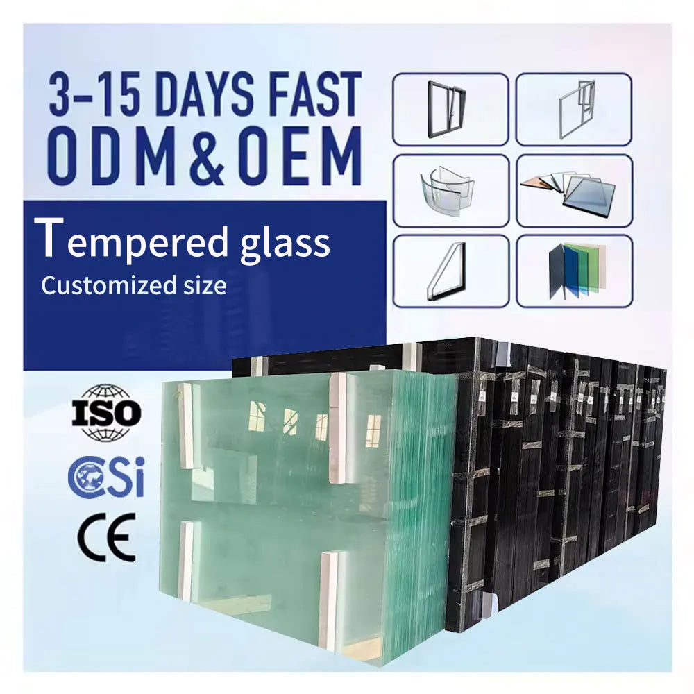 Hot Selling clear Float Glass in Chinese Factories With High Light TransmittanceCustomized Size clear Glass