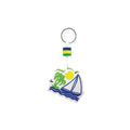 Cheap Customized EVA Keychain with UV Printing Light Weight Fashionable Design for Advertising Business Gifts