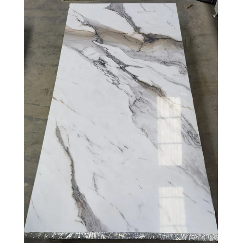 2mm/3mm 4*8 1220*2440mm Interior Decorative Pvc Uv Marble Sheet Board