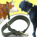 High Quality Adjustable Cow Sheep Neck Collar Cattle Neck Strap Calf Livestock Collar Belt Cattle Traction Thick Canvas Necklace