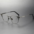 BK19 Newest Retro Trendy Titanium Optical Frame Women Eyewear Men Eyeglasses Eye Glasses