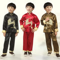 New Year Children Tang Suit Small Large Dragon Set Wholesale