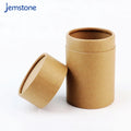 Cardboard Tea Cans Container Packaging Cylinder Box Coffee Candle Brown Kraft Paper Tube