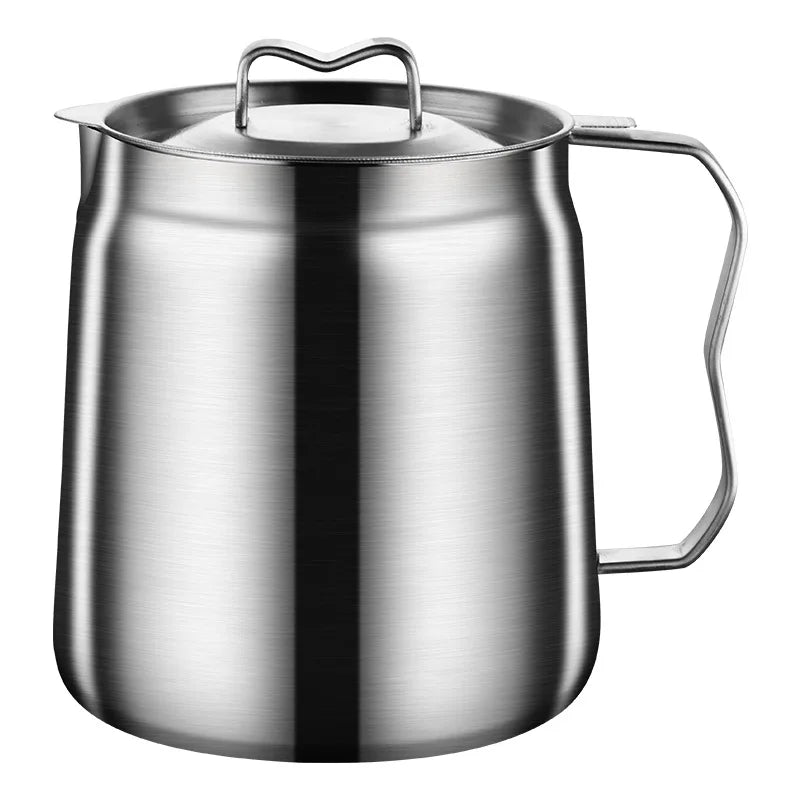 KENGQ Stainless Steel Large Capacity Oil Filter Colander Strainer Eco-Friendly Home Kitchen Cooking Versatile Vessel Tank