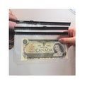Wholesale Loose Leaf 6 Holes Punched Waterproof Black Zipper Budget Binder Pocket Ziplock Cash Envelope Bag A6 for Money Savings