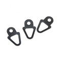 Black 1 Hole Triangle Ring Hanger for Hanging Photo Picture Frame Hooks with Screw
