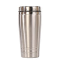 Eco-Friendly Stainless Steel Travel Mug with Vacuum Lid for On-the-Go Use
